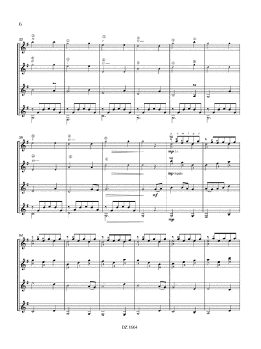 Si Bheag Si Mhor Guitar Ensemble scores gallery preview page 6