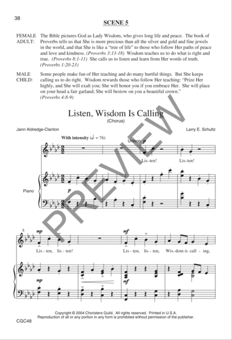 Imagine God! Preview Kit (Score & CD) Choir scores gallery preview page 21