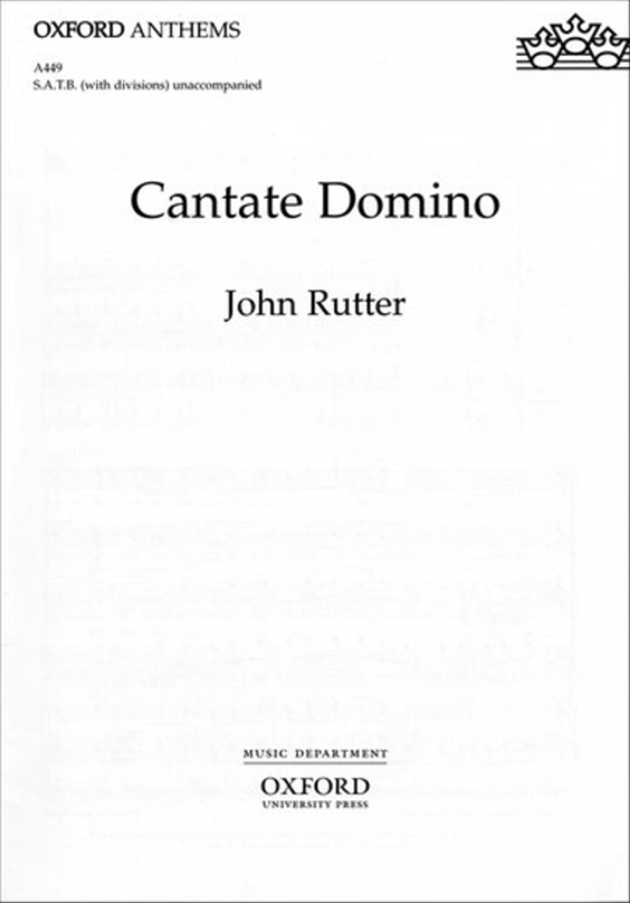 Cantate Domino Divisi scores gallery preview page 1