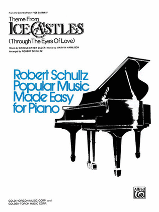 Book cover for Theme From "Ice Castles" - Easy Piano