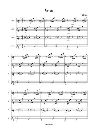 Prelude - Flute quartet