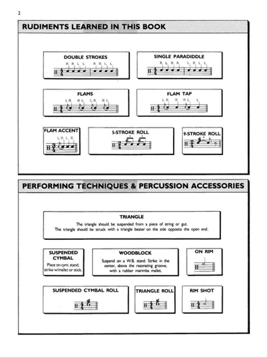 Yamaha Band Student, Book 1 Concert Band Methods scores gallery preview page 3