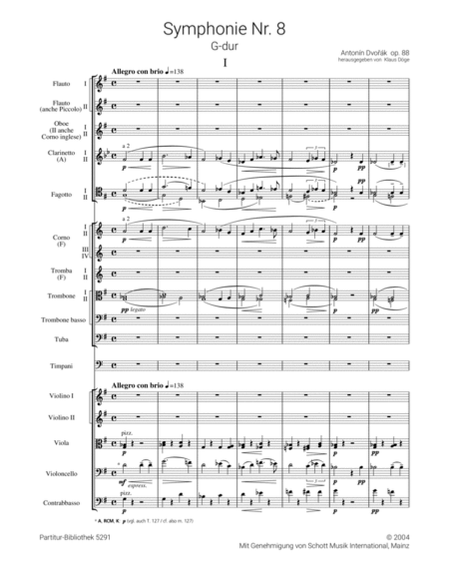 Symphony No. 8 in G major Op. 88