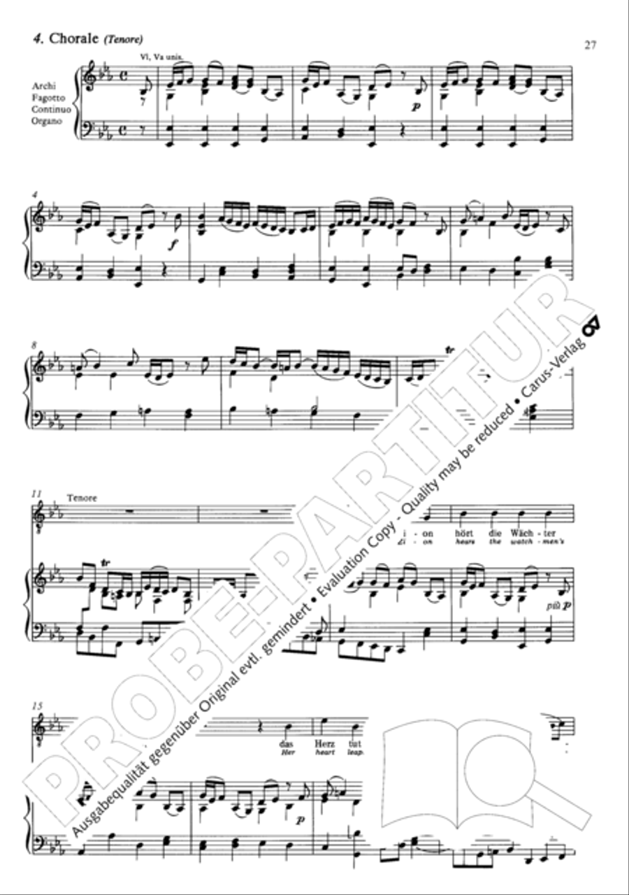 Wake, o wake and hear the voices STB scores gallery preview page 28