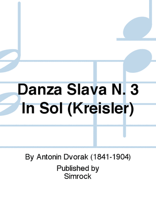 Danza Slava N. 3 In Sol (Kreisler)