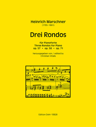 Drei Rondos für Pianoforte