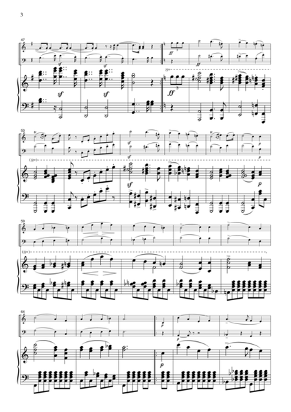 Mendelssohn  Wedding March(Violin, Cello & Piano)