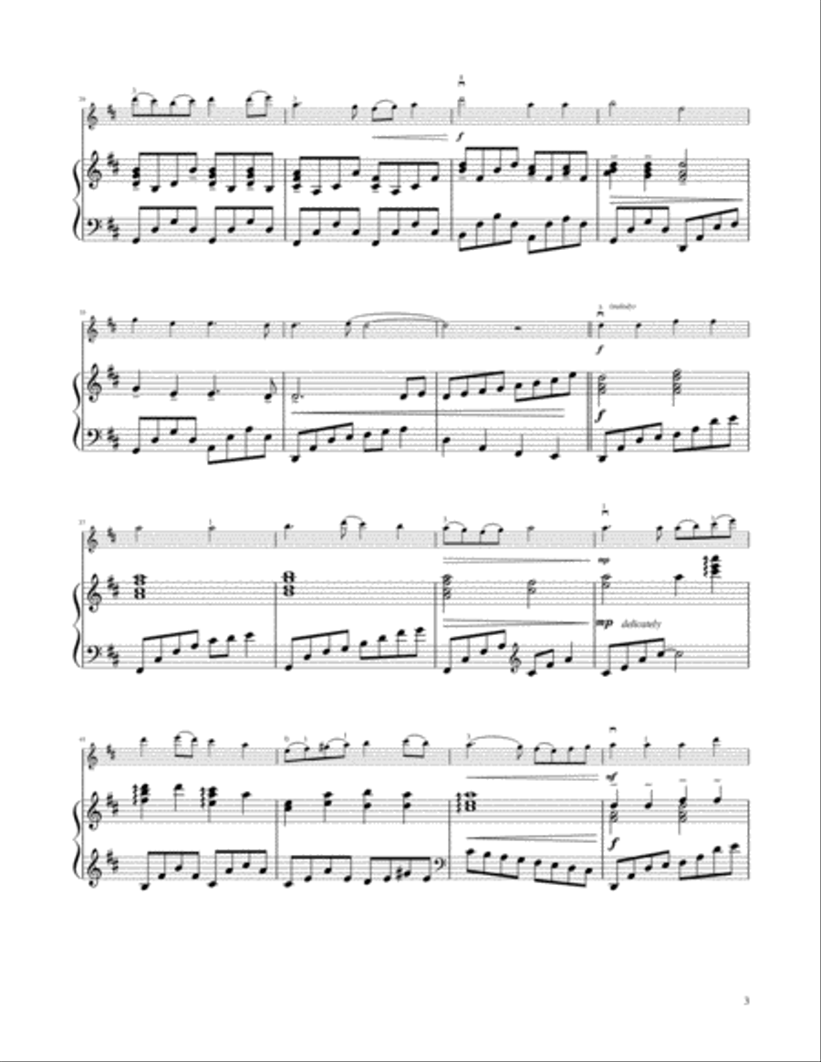 Holy, Holy, Holy - Violin Solo with Piano Accompaniment Violin Solo scores gallery preview page 4