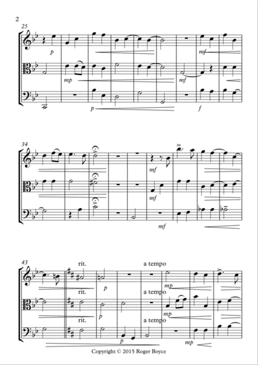 Pavanetto String Trio scores gallery preview page 2