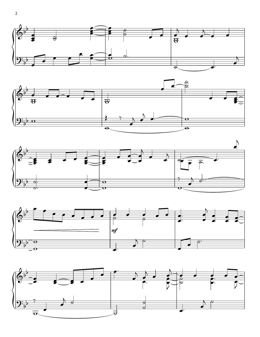 I Hope You Dance Piano Solo scores gallery preview page 2