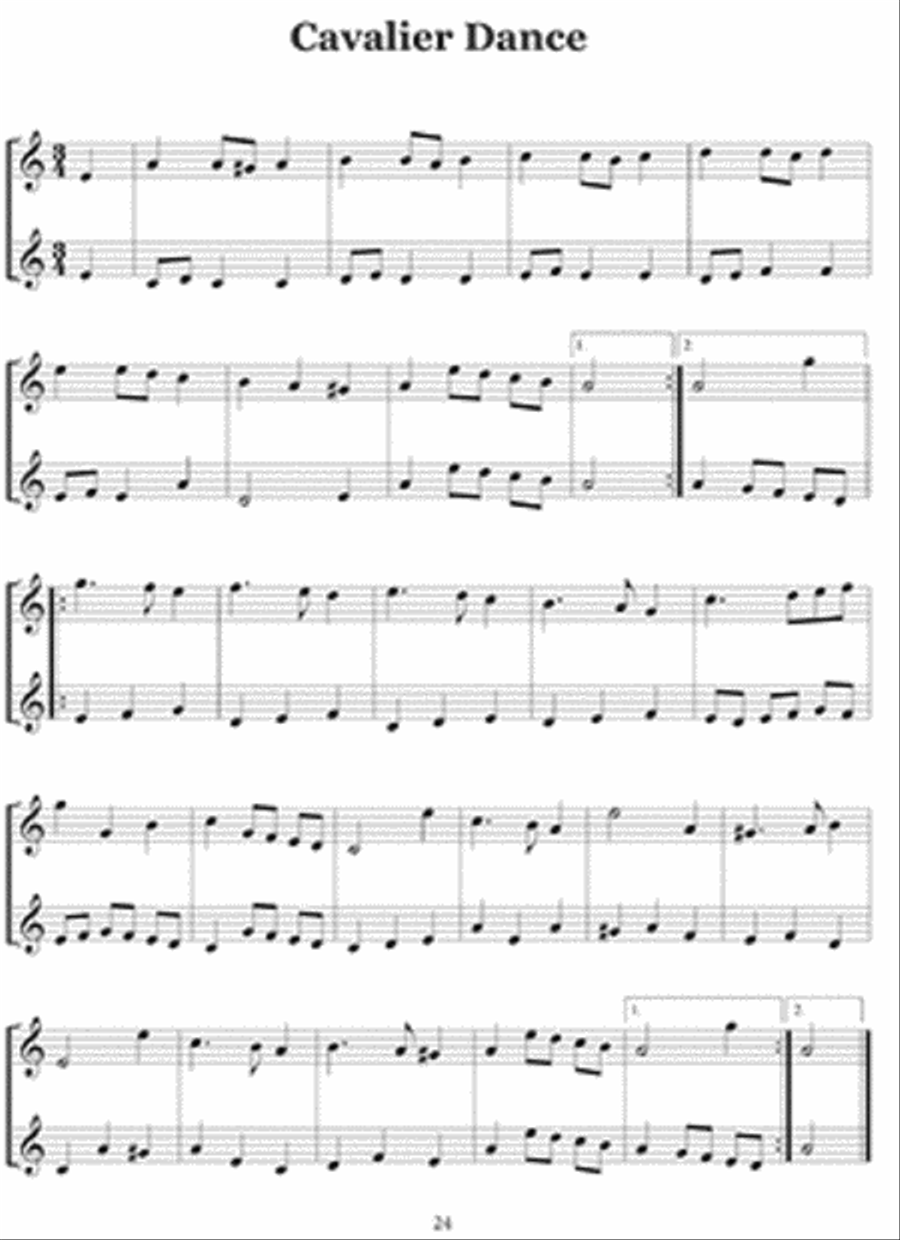 Recorder Music Through the Centuries Recorder scores gallery preview page 3
