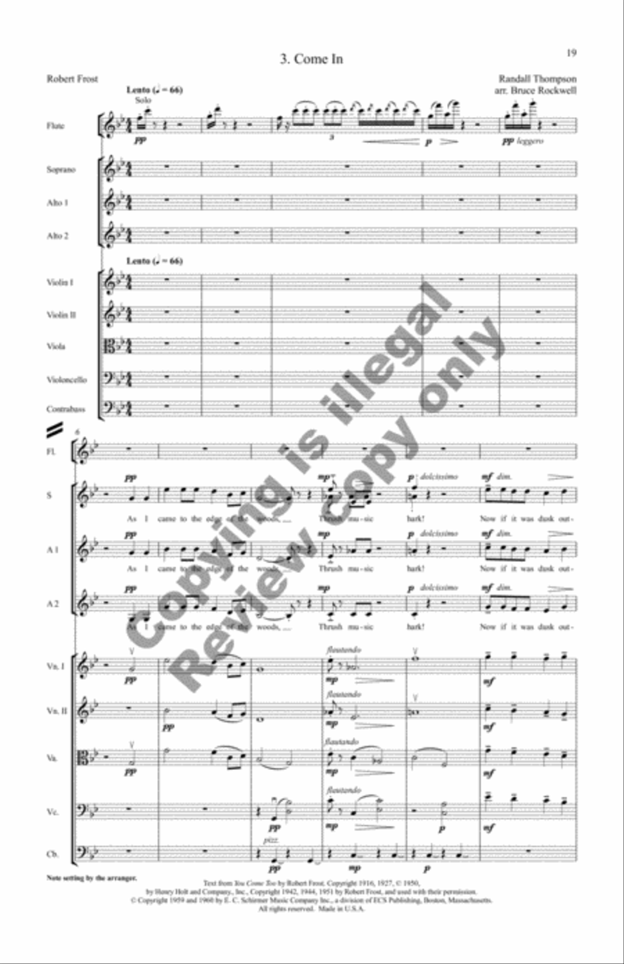 Frostiana (Score) Choir scores gallery preview page 10