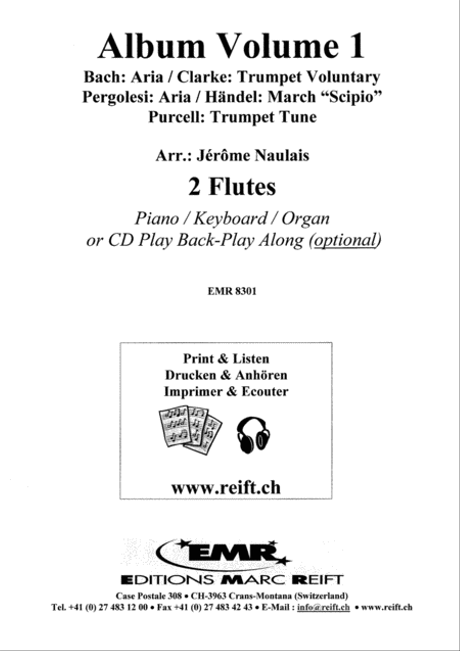 Album Volume 1 Flute Duet scores gallery preview page 2