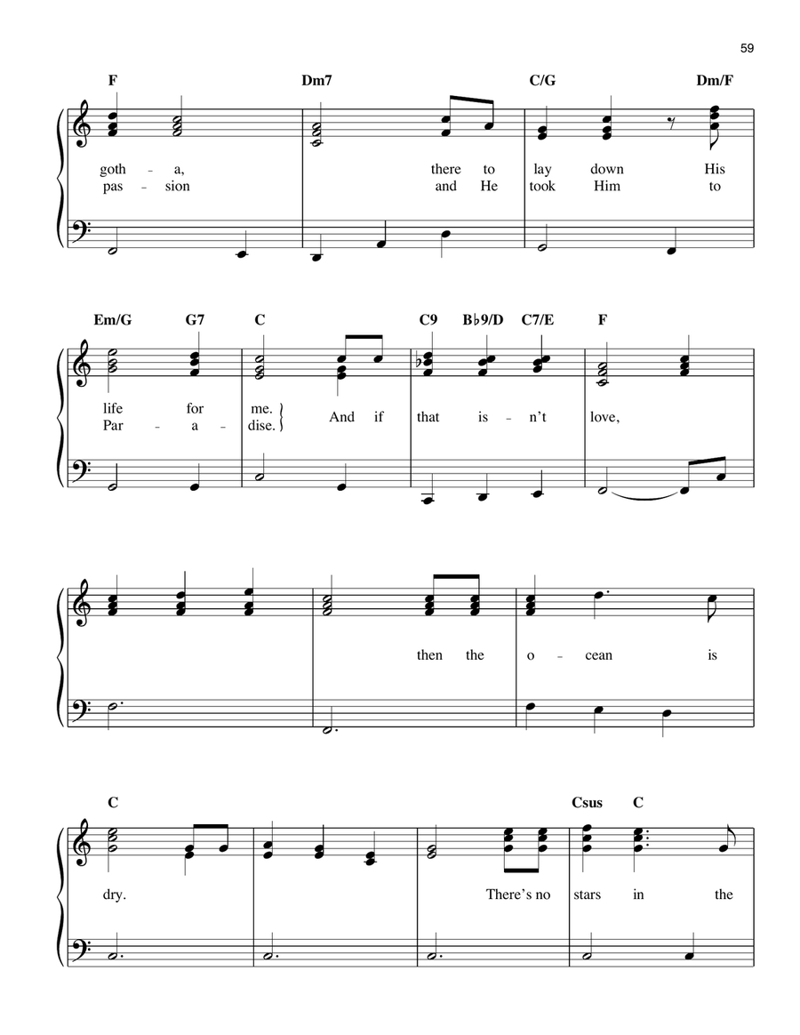If That Isn't Love Easy Piano scores gallery preview page 2