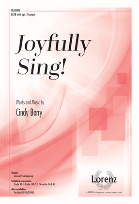 Book cover for Joyfully Sing!