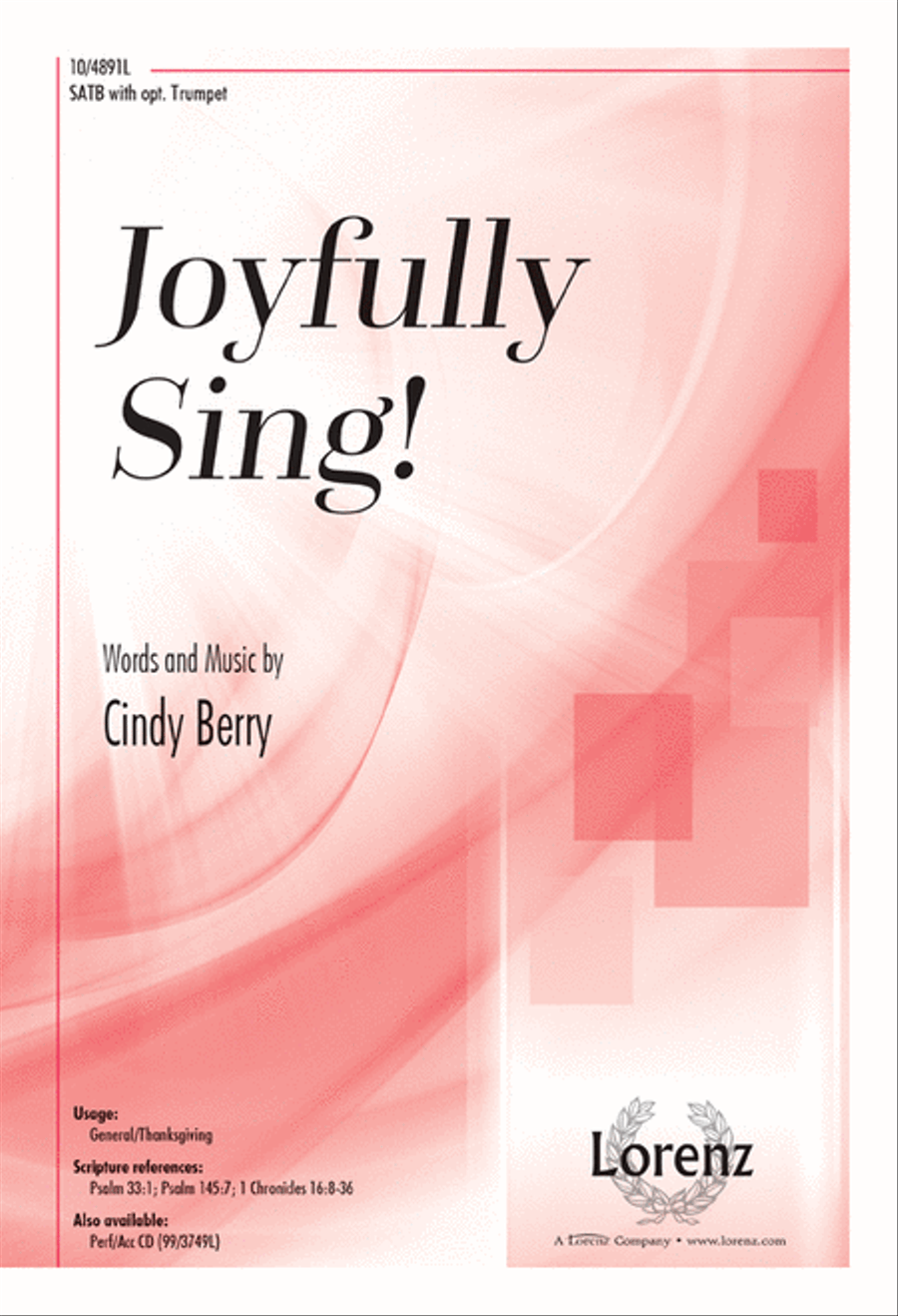Joyfully Sing! Joyfully Sing! 4-Part scores gallery preview page 1