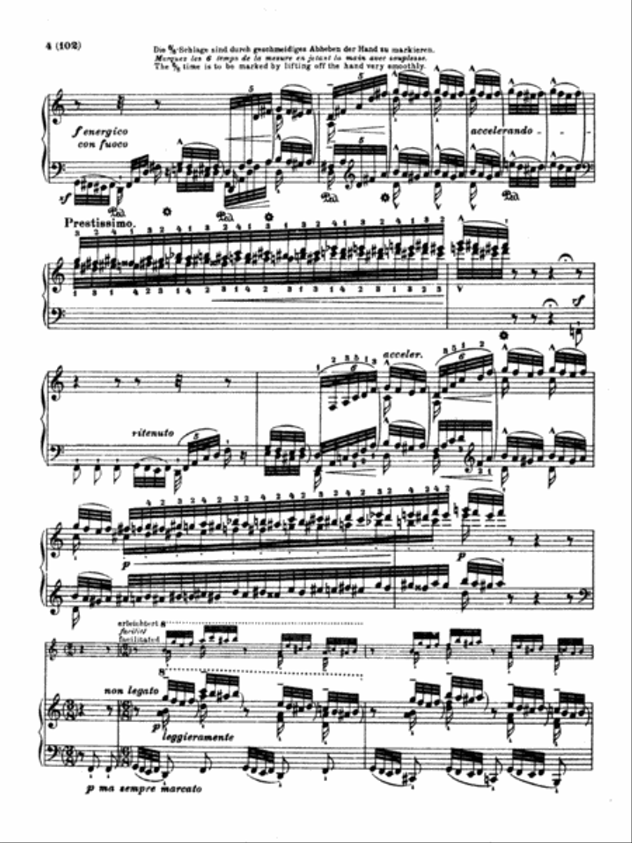 Liszt: Etudes (Volume II) Piano Method scores gallery preview page 3