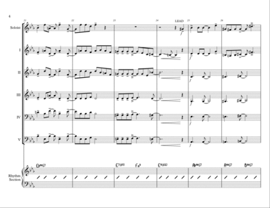 Sleepy Creek Samba Jazz Ensemble scores gallery preview page 4