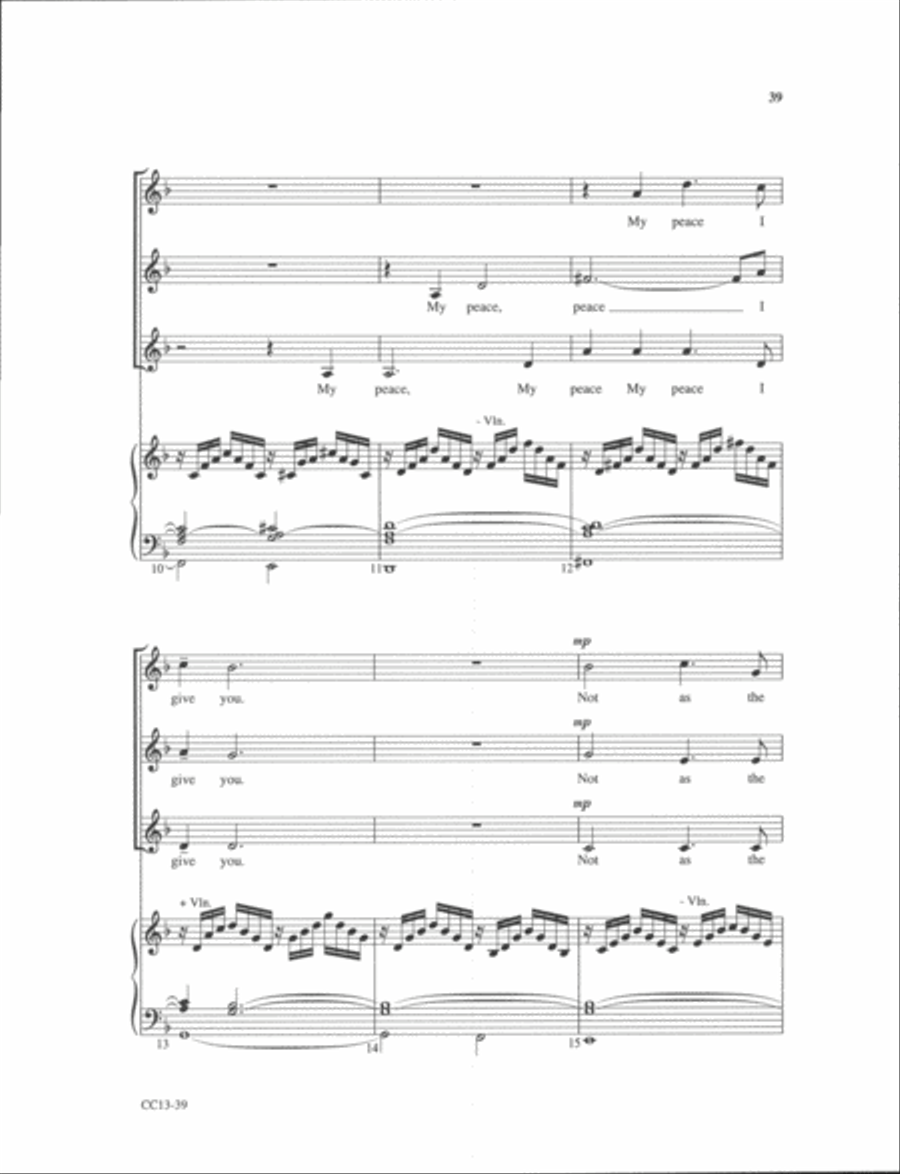 Small Choir Collection - Craig Courtney SSA SSA scores gallery preview page 3