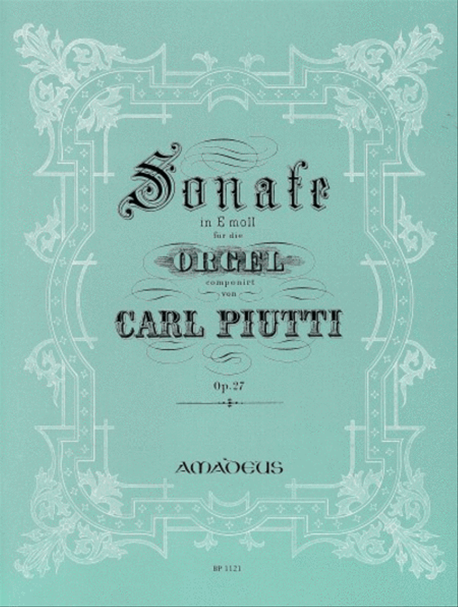Sonata E minor op. 27