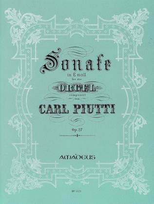 Book cover for Sonata E minor op. 27