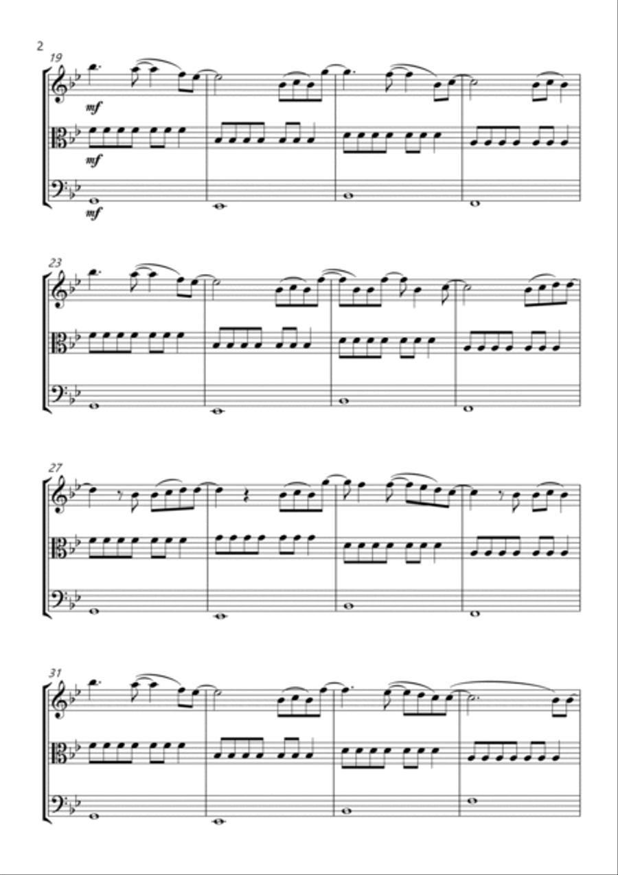 Rewrite The Stars Rewrite The Stars String Trio scores gallery preview page 2