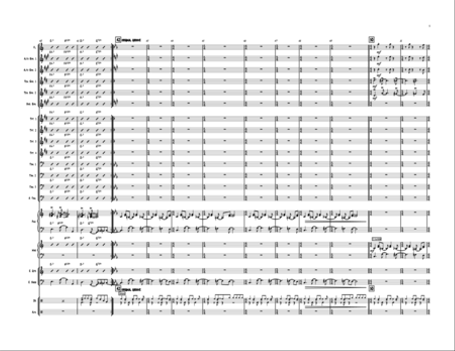 7 to 9 Jazz Ensemble scores gallery preview page 5