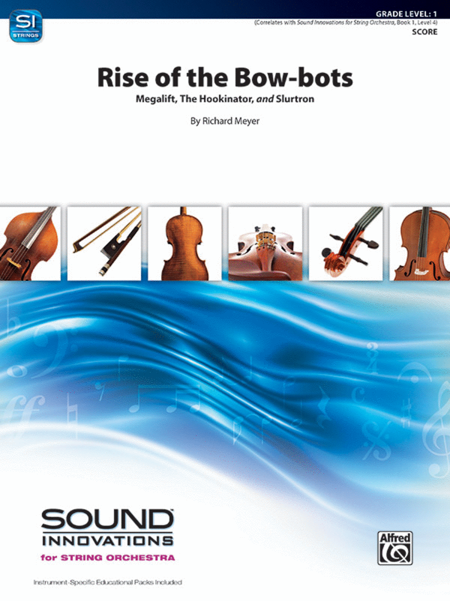 Rise of the Bow-bots Rise of the Bow-bots String Orchestra scores gallery preview page 1