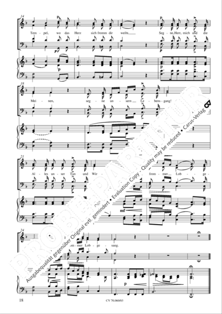 Deutsche Messe 4-Part scores gallery preview page 19