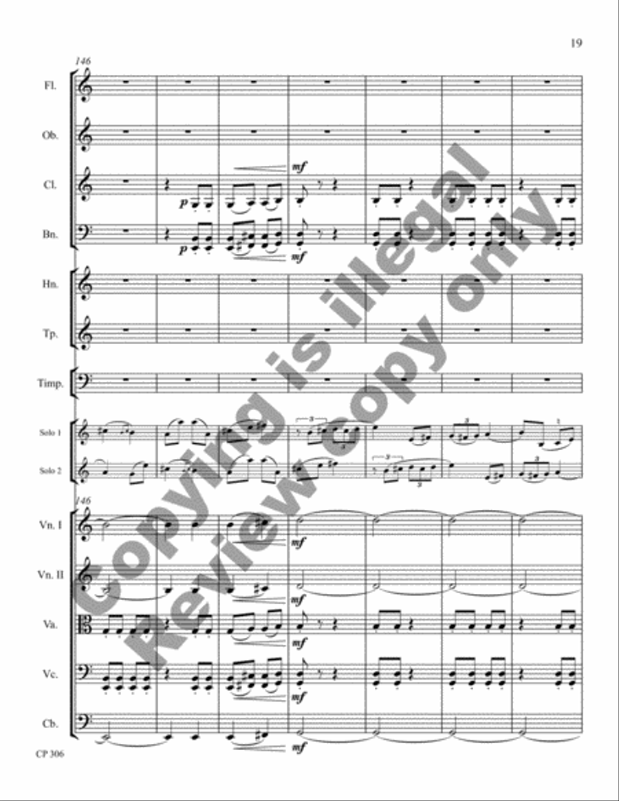 Little Suite Full Orchestra scores gallery preview page 99