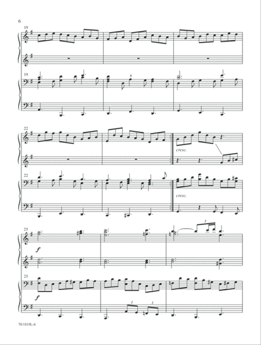 Two Become One Two Become One Piano Duet scores gallery preview page 6