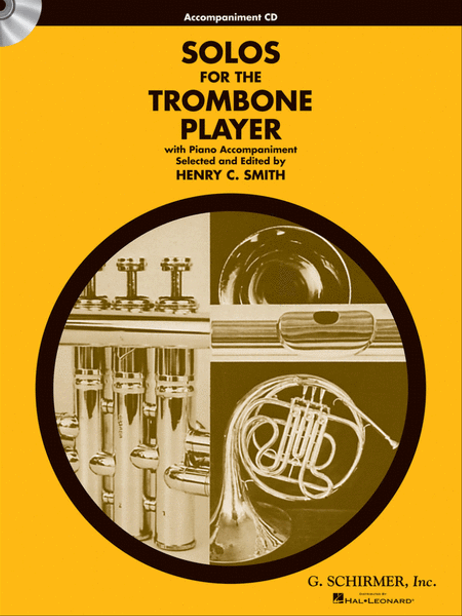 Solos for the Trombone Player Piano Accompaniment scores gallery preview page 1