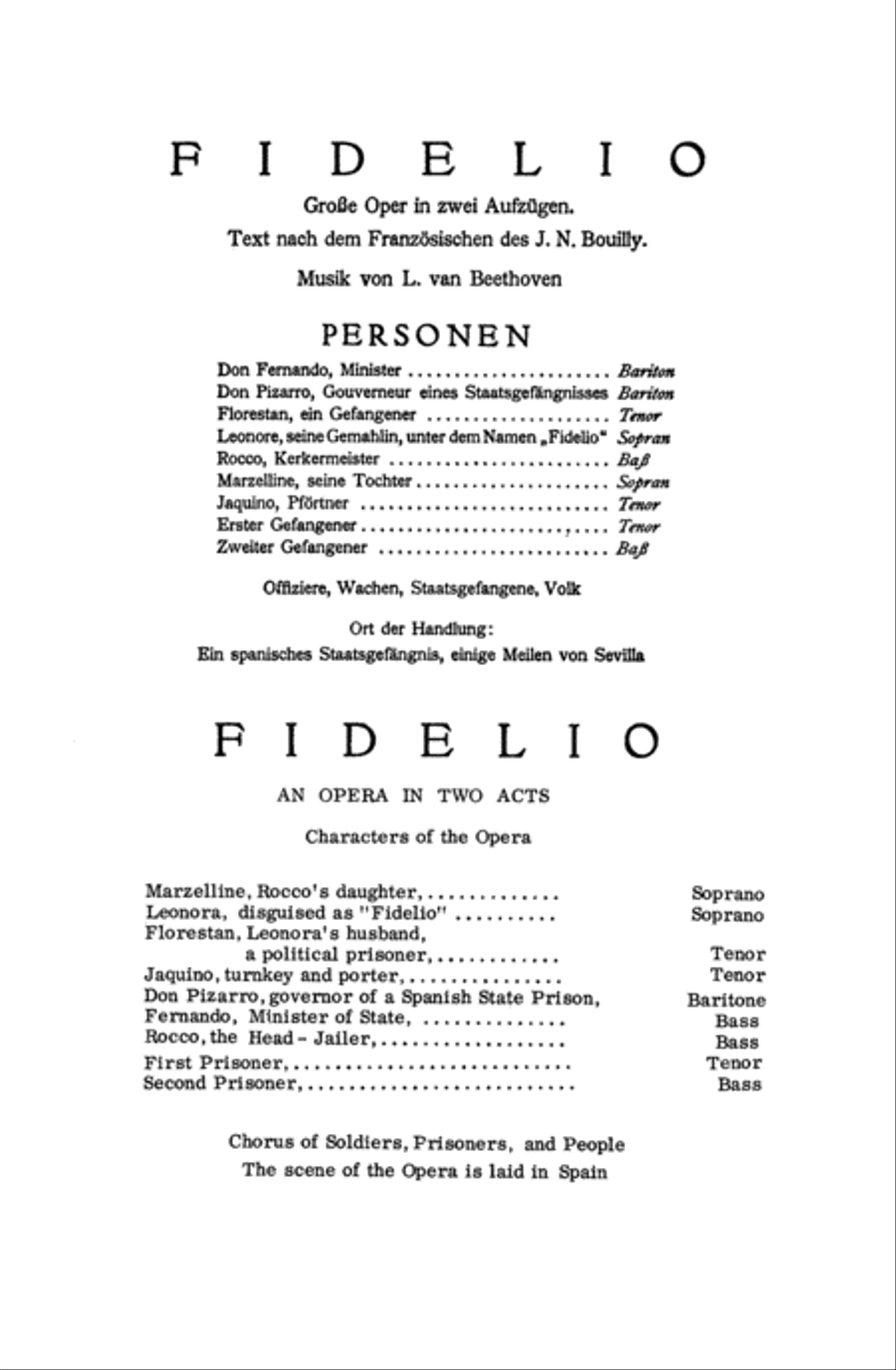 Fidelio Fidelio Voice scores gallery preview page 4