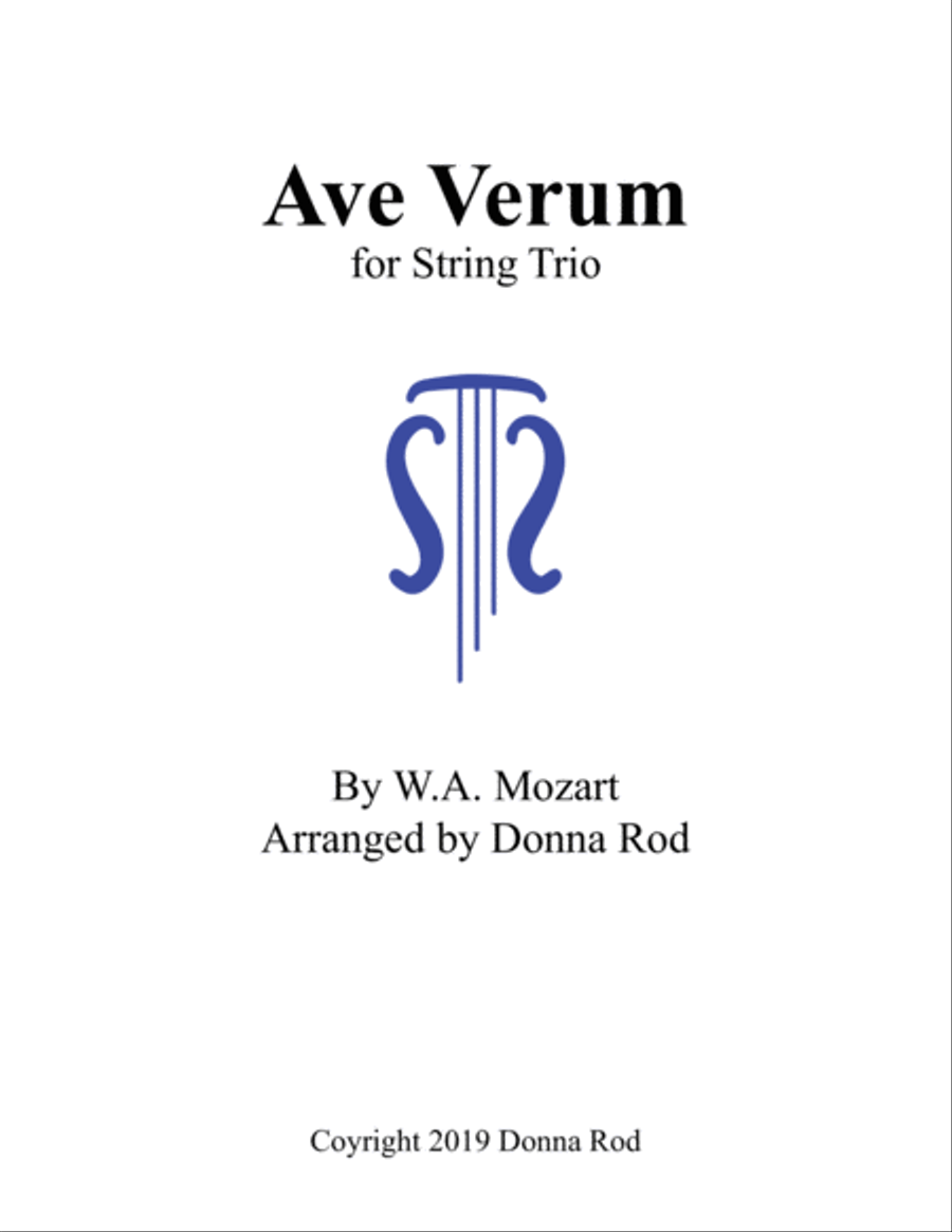 Ave Verum String Trio scores gallery preview page 1