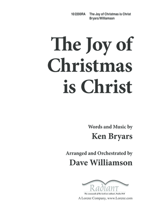 The Joy of Christmas Is Christ