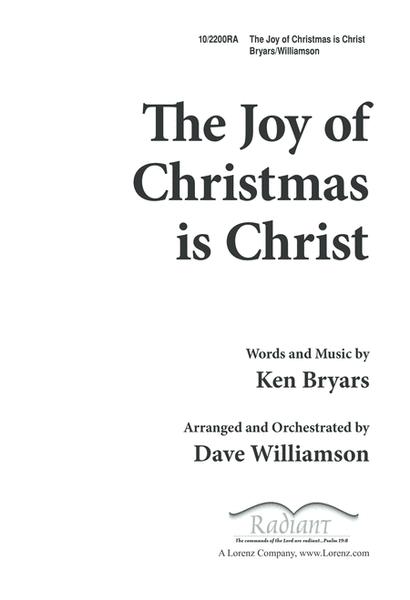 The Joy of Christmas Is Christ image number null