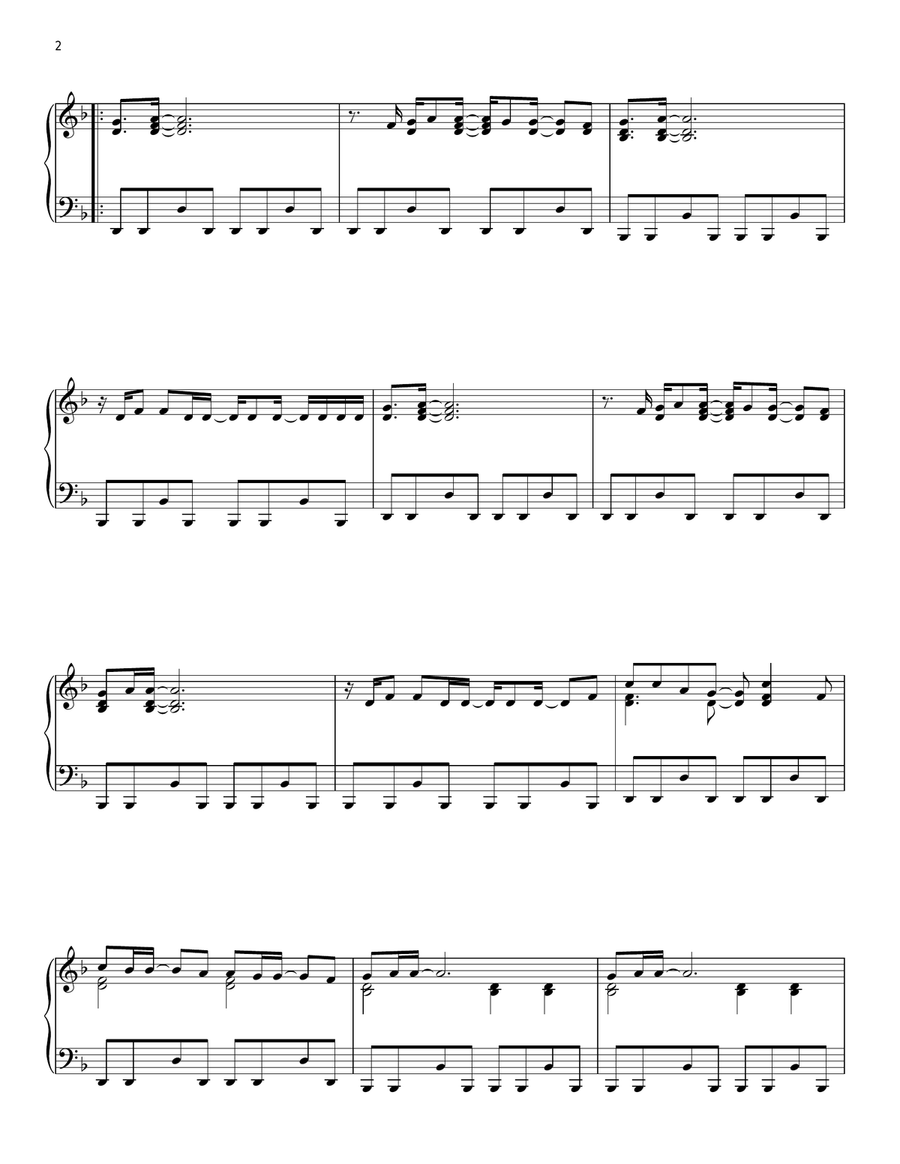 Style Style Piano Solo scores gallery preview page 2