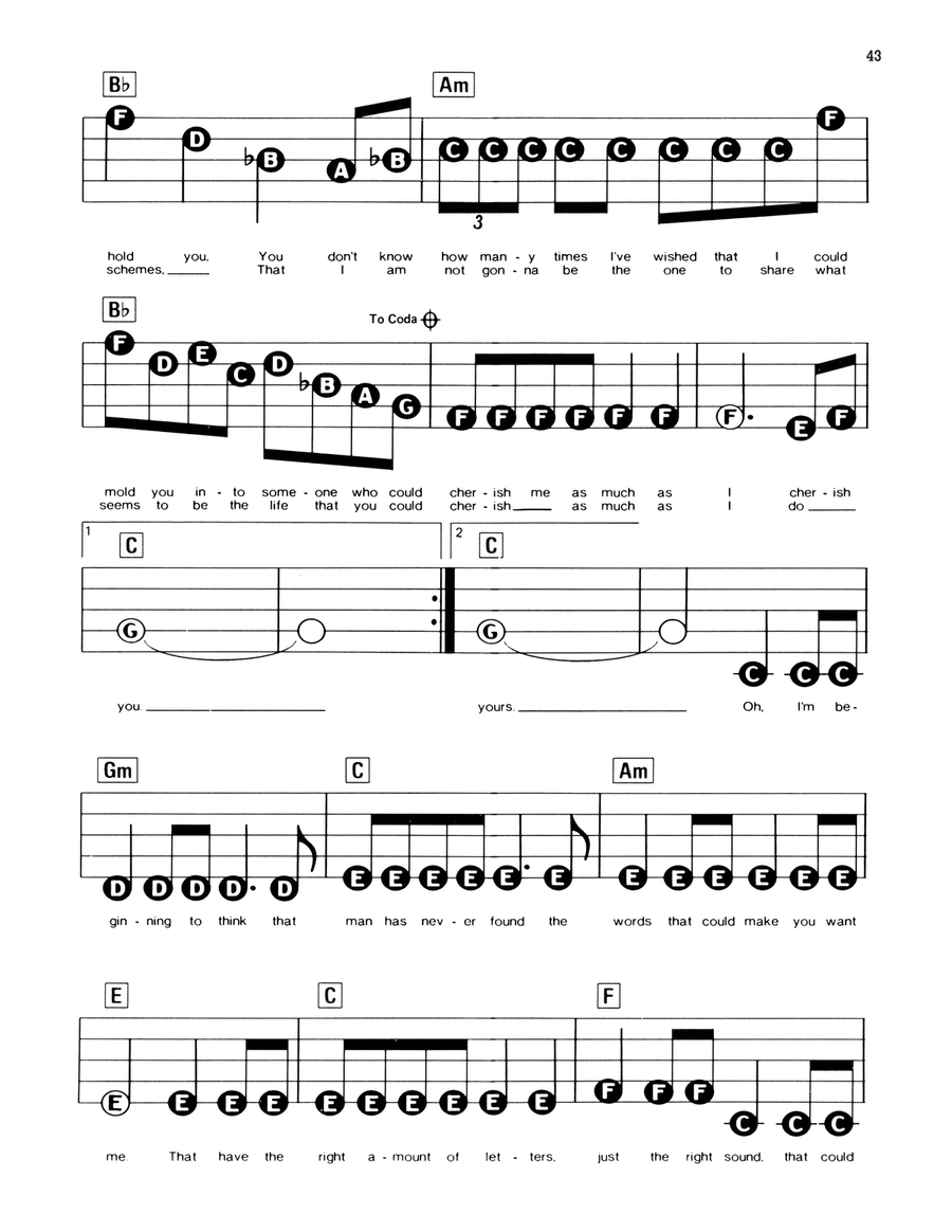 Cherish Electronic Keyboard scores gallery preview page 2