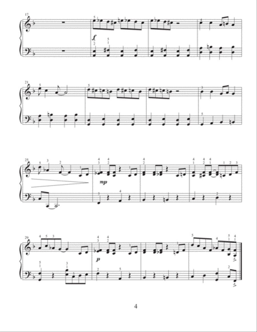 In the Good Ol' Days Piano Solo scores gallery preview page 6