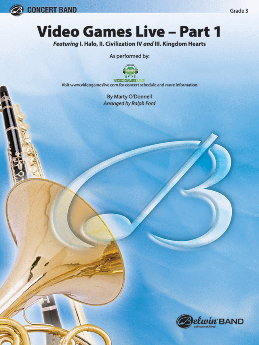 Video Games Live -- Part 1 Concert Band scores gallery preview page 1