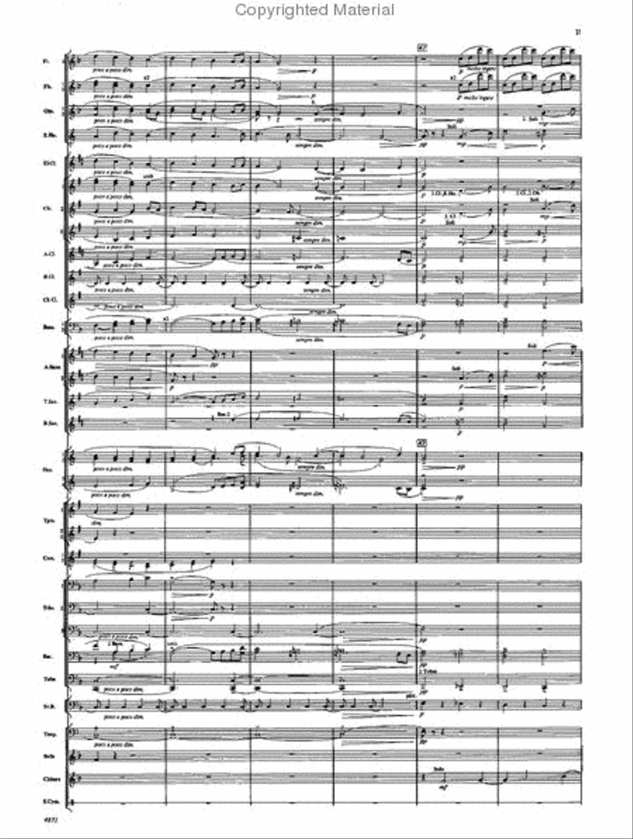 Fourth Suite for Band Concert Band scores gallery preview page 29