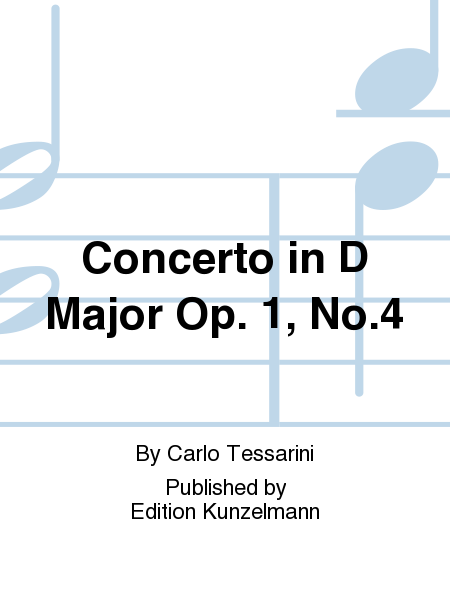 Concerto in D Major Op. 1 No. 4