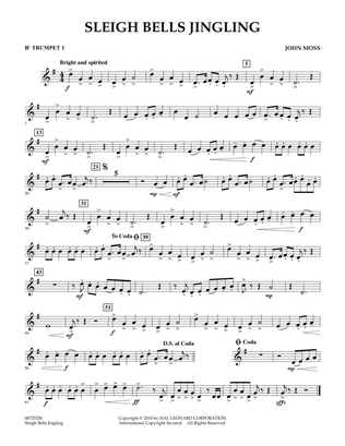 Sleigh Bells Jingling - Bb Trumpet 1