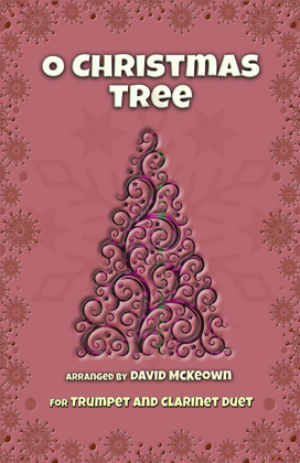 O Christmas Tree, (O Tannenbaum), Jazz style, for Trumpet and Clarinet Duet
