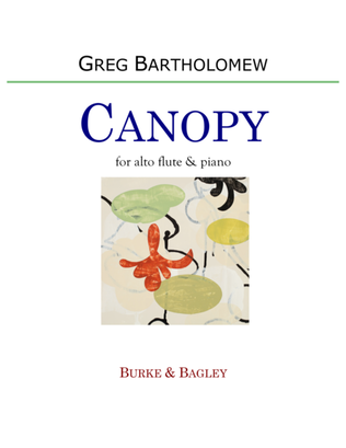 Canopy for alto flute & piano