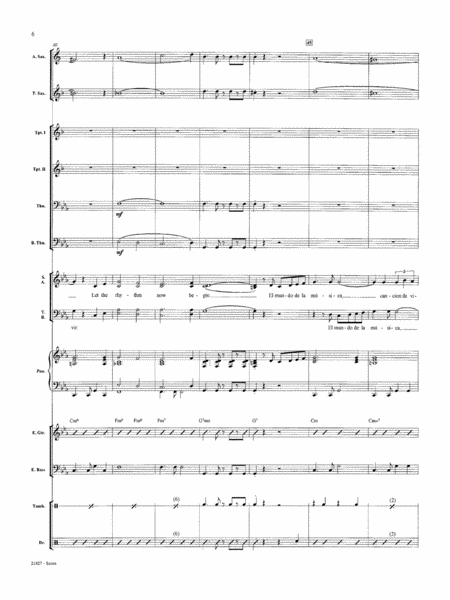 La Musica (The Music): Score