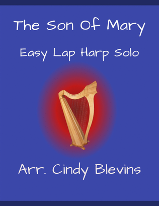 Book cover for The Son of Mary, for Easy Lap Harp