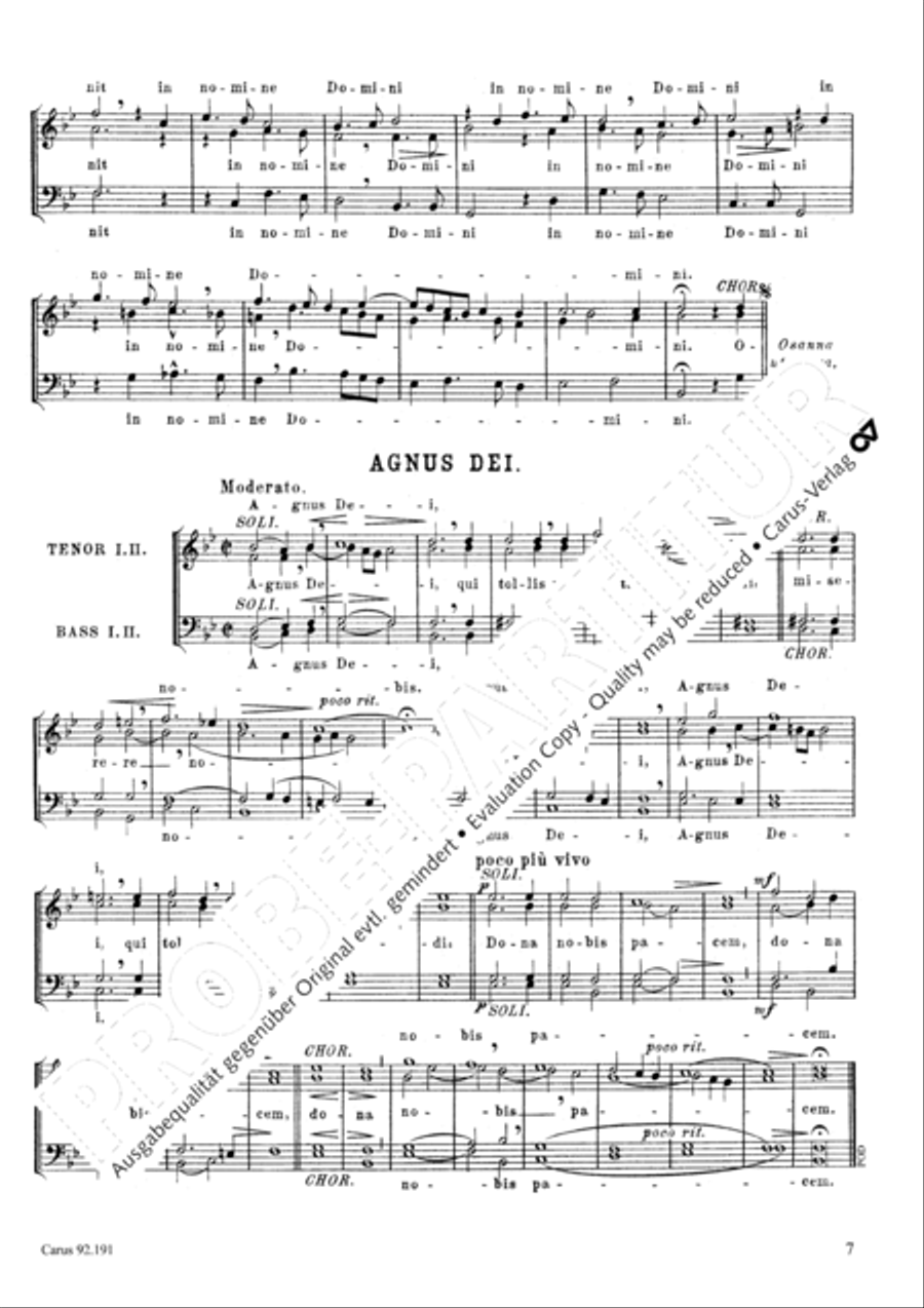 Missa de S. Cruce TTBB scores gallery preview page 8