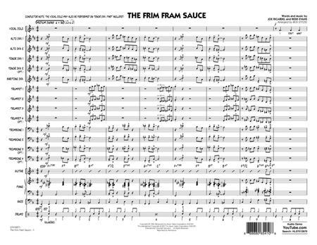 The Frim Fram Sauce (Key: F) - Conductor Score (Full Score)