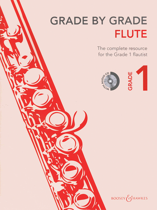 Book cover for Grade by Grade - Flute (Grade 1)